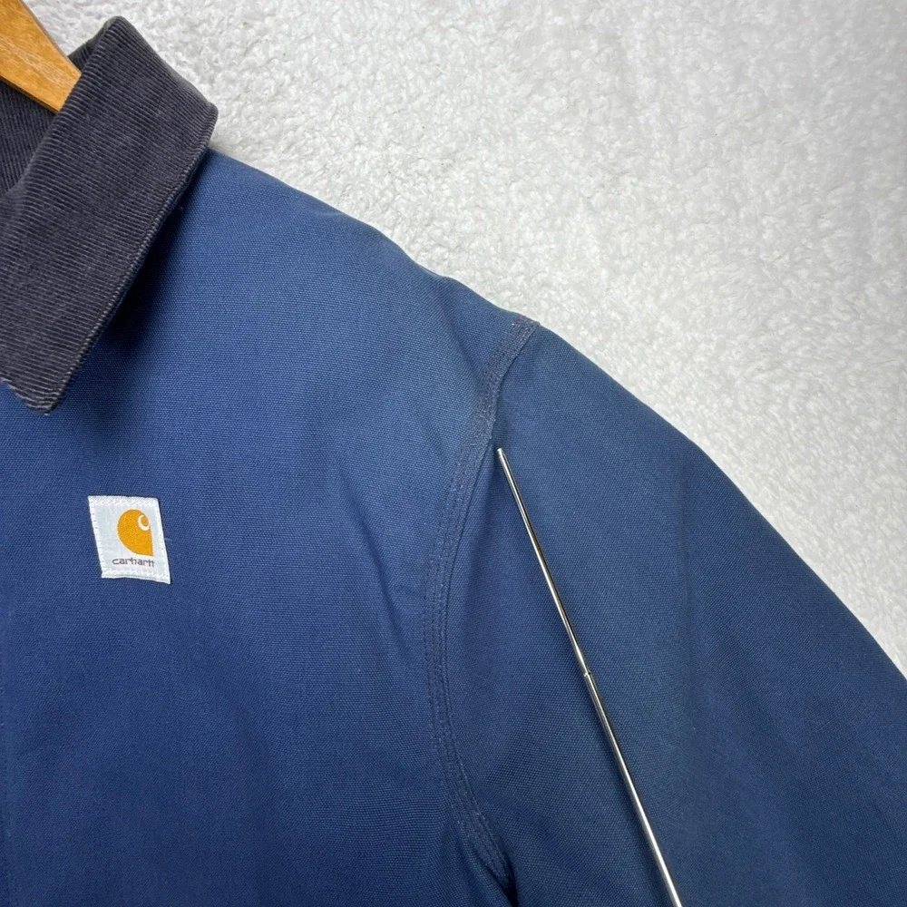 Carhartt Sandstone Jacket Arctic Quilt Lined Mens 50 Tall JQ1902 Navy NWT‎ NOS